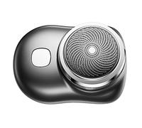 Pongnas Mini Taglierino Tascabile Portatile Compatto Ricaricabile per Barba Uomo per Uso in Viaggio (BLACK)