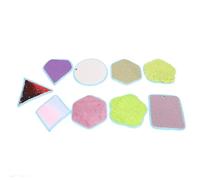 Pongnas Mini Tappetini Sensoriali, Tappetini Tattili 9 Pezzi per Bambini con Autismo ADHD, Gioco di attività con Texture Sensoriale in Tessuto Morbido per Calmare e Concentrarsi