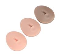Pongnas Modello di Pratica del Piercing All'ombelico in Silicone 3D, Modello di Visualizzazione della Pancia Riutilizzabile 3 Pezzi con Staffa Acrilica, per L'insegnamento