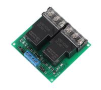 Pongnas Modulo relè A 2, 5 V 12 V 24 CC 30 30 A CA 250 30 A, con Indicatori di Funzionamento Dell'alimentazione di Isolamento Optoaccoppiatore, per il Controllo Industriale di (PCB)