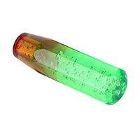 Pongnas Pomello del Manuale Universale, Leva a Bolla Blu con Raccordi da 8 Mm e 10 Mm per la Maggior Parte delle Auto (Verde e Marrone)