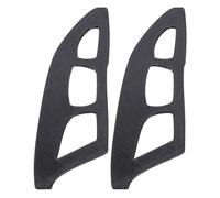 Pongnas Pongnas Ombretto Stencil Makeup Strumento per il Trucco per gli Occhi Assistente Strumento 2 PC Riutilizzabile PP Mezza Luna Forma per Look Delicati per gli Occhi con Bordo