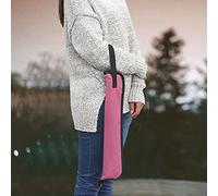 Pongnas Porta del Tamburo per Tamburo, Sacca per Tamburi con Tamburi con Ganci di Metallo, Borsa per Tamburi Portatile, per Batteristi, Principianti in Fascia, (PINK)