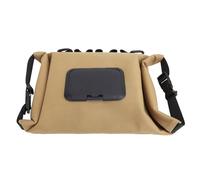 Pongnas Porta Salviette da Campeggio Portatile Dispenser per Salviette da Viaggio Custodia per Salviette Umide Sospesa con Design Estraibile per Ufficio Auto Campeggio All'aperto (Abbronzatura