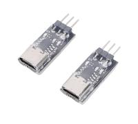Pongnas Programmatore Linker USB ESC Brushless AM32 - Flashing Firmware Plug-and-play e Strumento di Regolazione dei Parametri per Crawler RC, Veicoli e Veicoli - Include 2 Linker USB