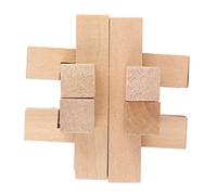 Pongnas Puzzle in Legno, Gioco del Puzzle di Blocchi di Teaser Cerebrale Gambi di Puzzle in Legno Game Giocattolo Giocattolo Serratura Intelligente Giocattolo per il Cervello Adulto Giocattolo