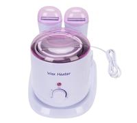 Pongnas Rotolare su Scaldapuglio per la Depilazione, 3 in 1 Rullo Anti -scozzera con Doppia Cartuccia, Rotolo a 110 V su Scaldapuglio per Capelli, Gamba, Viso, (Spina europea 220V)