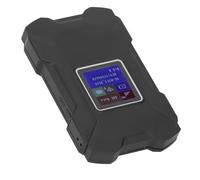 Pongnas Router Hotspot WiFi Mobile 4G per un Massimo di 32 Utenti con Schermo a Colori - Dispositivo da Viaggio Portatile per Americhe, Europa, Australia (BLACK)