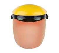 Pongnas Saldatura Protezione per il Viso Protezione di Sicurezza PC Supporto per Testa Prova Resistenza Alle Alte Temperature Anti Radiazioni Dagli Spruzzi Bianco Grigio Verde (Tè)