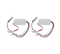 Pongnas Sensore di Luce Fotocellula 2 Pezzi Interruttore di Controllo della Luce Fotoelettrico Accensione Automatica/spegnimento Sensore Dal Crepuscolo All'alba con Grado di Protezione (CC 12-24 V)