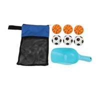 Pongnas Set da Gioco per Lancio Sulla Spiaggia all'aperto con 6 Palline e Custodia in Rete - Gioco di Lancio della Sabbia per Famiglie per Campeggio e Picnic in Giardino Sulla Spiaggia - da Portatile
