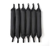 Pongnas Set di Bigodino Pigro Set 6pcs Grandi Rulli in Schiuma per Tubo di Arricciacapelli Ondulati con Strumento di Arricciacapelli per Capelli per Uso Domestico per Uso Domestico (senza fasce per