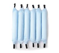 Pongnas Set di Bigodino Pigro Set 6pcs Grandi Rulli in Schiuma per Tubo di Arricciacapelli Ondulati con Strumento di Arricciacapelli per Capelli per Uso Domestico per Uso Domestico (senza fasce per