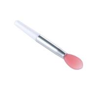 Pongnas Set di Pennelli per Labbra in Silicone 10 Pezzi, Mini Pennelli Applicatori per Lucidalabbra per Rossetto per Trucco per la Cura delle Labbra, con 2 Coperture Anti-smarr (PINK)
