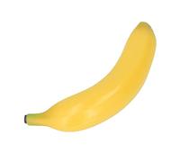 Pongnas Set Maraca Shaker per Frutta - Risorse Didattiche Coinvolgenti per Bambini Dai 6 Mesi in su con Forme di Frutta Realistiche e Design Sicuro (Banana)