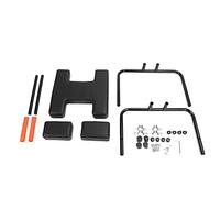 Pongnas Sgabello per Yoga Multifunzionale per Fitness, Supporto per la Testa, Sedia a Inversione per Palestra di Casa, Studio di Yoga, Acciaio Inossidabile, Silicone, 55 X 43 X 36 Cm