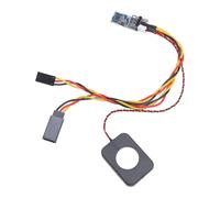 Pongnas Simulatore Sonoro del Motore di un'auto RC per /24 e /18 RC Crawler - Modulo Motore a Benzina Realistico con Effetti di Ruggito, Ticchettio e Ronzio Reattivi all'acceleratore - Facile