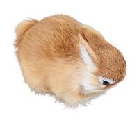 Pongnas Simulazione di Figurine Pelose di Peluche per Bambini, Graziosi Oggetti Decorativi per la Casa, il Giardino e i Regali di Festa (YELLOW)