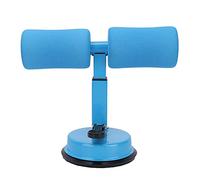 Pongnas Sit-Up Aid Addominale per Addominali Sit Up Helper Attrezzatura Palestra per L'allenamento del Core con 4 Marce di Regolazione Telaio in Acciaio e Impugnatura in Morbida (BLUE)