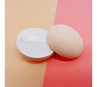 Pongnas Soffio per il Trucco, Spugna Sintetica Morbida per Uso Asciutto e Bagnato per Correttore in Polvere BB Cream, con Rilascio Esclusivo di Polvere per Pelle Ariosa e Cremosa, (massa rotonda)