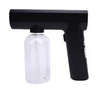 Pongnas Spruzzatore a Nebbia a Corda Spruzzatore Portatile per Atomizzatore Elettrico Spruzzatore 250 Ml di Fogger Portatile con Ugello Ad Alte Prestazioni per la Cura dei Capelli per (BLACK)