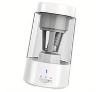 Pongnas Temperamatite Elettrico Temperamatite Regolabile Portatile Ricaricabile Automatico per Casa Scuola Aula Ufficio Bianco 3,15x5,51 Pollici (WHITE)