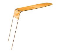 Pongnas Tendalino per Barca Pieghevole con Parasole per Kayak per Canoa, Accessori per Tende da Sole, Design Leggero e Portatile, (ORANGE)