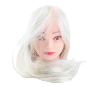 Pongnas TESTA DI MANICHINO INTRECCIATO HAIR STYLING TESTA PRATICA SET PARRUCCA PER PARRUCCHIERE COSMETOLOGIA MANICHINO ORO 24 POLLICI