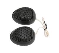 Pongnas Tweeter per Auto 2 Altoparlanti a Cupola 98dB 1000W per Stereo per Auto Avanzato (BLACK)