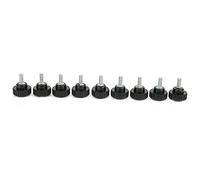 Pongnas Twist per Impugnatura a Mano del Tornio a Bordo Muoio M6x25x15 10pc Set Maniglia Nera