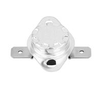 Pongnas Uscita a Temperatura Controllata, Plug in Termostato per Termostato Digitale del Riscaldatore KSD 250 V 15a L 5pc Interruttore Interruttore di Controllo a Temperatura Chiusa (145℃)