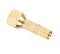 Pongnas Valvola di Gonfiaggio per Pneumatici Portatile con Mandrini Ad Aria in Ottone per Auto, Bici, Moto