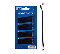 Ponik's Bobby Pins - Fermagli per capelli in metallo, 7 cm, 40 pezzi, colore: Nero