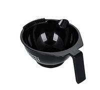 Ponik's Ciotola colorante per capelli per la tintura dei capelli, accessori professionali, ciotola per parrucchieri, accessori per tintura per capelli, colore nero, 450 ml