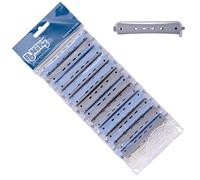 PONIK'S PROFESSIONAL - Bigodini permanenti, bigodini per set permanente, bigodini per capelli, 12 pezzi, bigodini permanenti 13 mm, piccolo bigodino ondulato freddo con linguette in gomma rotonda -