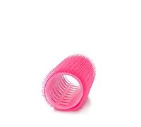 PONIK'S PROFESSIONAL - Set di bigodini, bigodini autoadesivi per capelli, 12 pezzi, rotolo per capelli da 25 mm, ricci auto manico - rosa