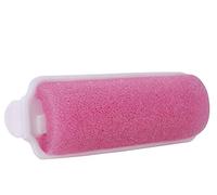 Ponik's - Set di bigodini in spugna, 22 mm, 12 pezzi, colore: Rosa