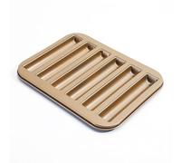 Ponixa Teglia Antiaderente Stampo da Forno in Acciaio al Carbonio (6 Cavity Financier Baking Pan)