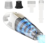 ponoseu Aspirapolvere Senza Fili per Auto e Casa, 9500PA Alta Potenza, 6000mAh Ricarica Rapida USB-C, 30 Minuti Autonomia, Filtro HEPA Lavabile, Portatile per Divano/Peli Animali/Spazi Stretti