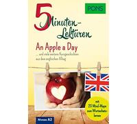 PONS 10-Minuten-Lektüren Englisch A2 An Apple a Day: Kurzgesc (Copertina rigida)