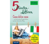 PONS 5-Minuten-Lektüren Italienisch A1 - Casa dolce casa: und viele (Tascabile)