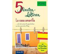 PONS 5-Minuten-Lektüren Spanisch A2 - La casa amarilla: Kurzg (Copertina rigida)