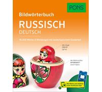 PONS Bildwörterbuch Russisch: 16.000 Worter & Wendungen mit landesty (Tascabile)