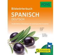 PONS Bildwörterbuch Spanisch: 16.000 Wörter und Wendungen mit landes (Tascabile)