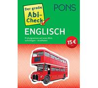 PONS Der große Abi-Check Englisch: Prüfungswissen auf einen Blick: a (Tascabile)