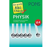 PONS Der große Abi-Check Physik: Prüfungswissen auf einen Blick: auf (Tascabile)