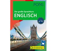 PONS Der große Sprachkurs Englisch: Mit Audiomaterial in der Scan2Le (Tascabile)