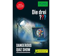 PONS Die Drei ??? - Dangerous Quiz Show: Englisch lernen mit Justus, (Tascabile)