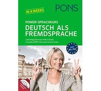 Pons German series: PONS Power-Sprachkurs Deutsch als Fremdsprache - Book + CD