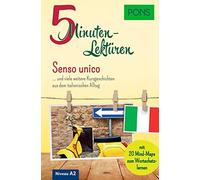 PONS GmbH PONS 5-Minuten-Lektüren Italienisch A2 - Senso unic (Copertina rigida)